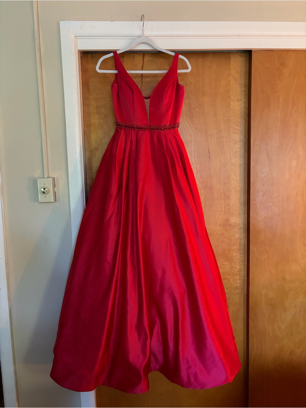 Sherri Hill Satin Formal Dress